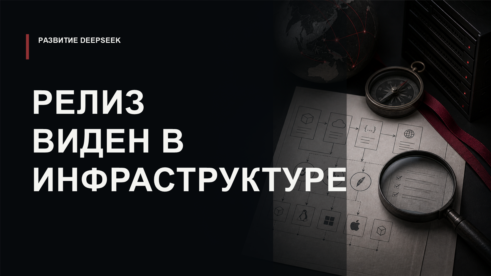 Обложка статьи о релизе DeepSeek-V4-Flash-0731, API и ранних портах модели