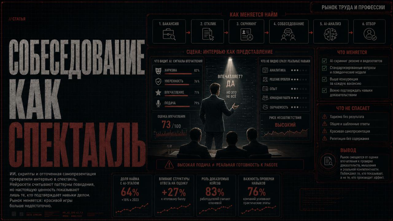 Собеседование, резюме и soft skills в эпоху искусственного интеллекта