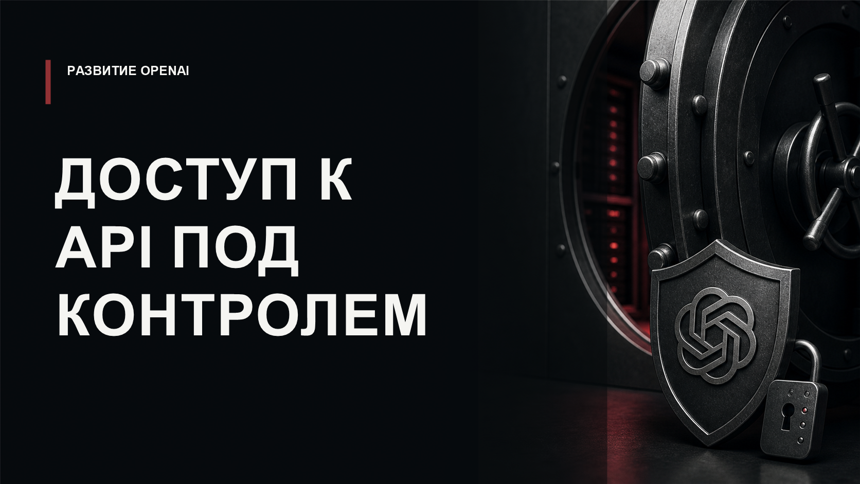 Обложка статьи о Security settings в OpenAI Platform и корпоративном контроле доступа к API